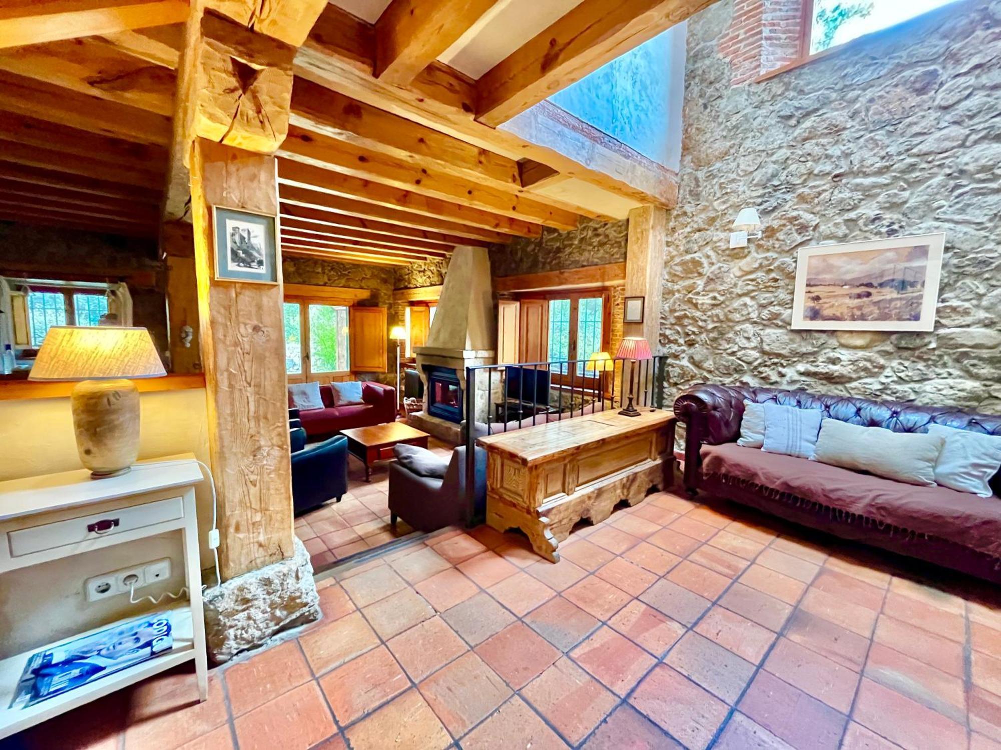 Гостевой дом Saltus Alvus, Espectacular Conjunto Rural En Sotosalbos, 10Min De Segovia Экстерьер фото