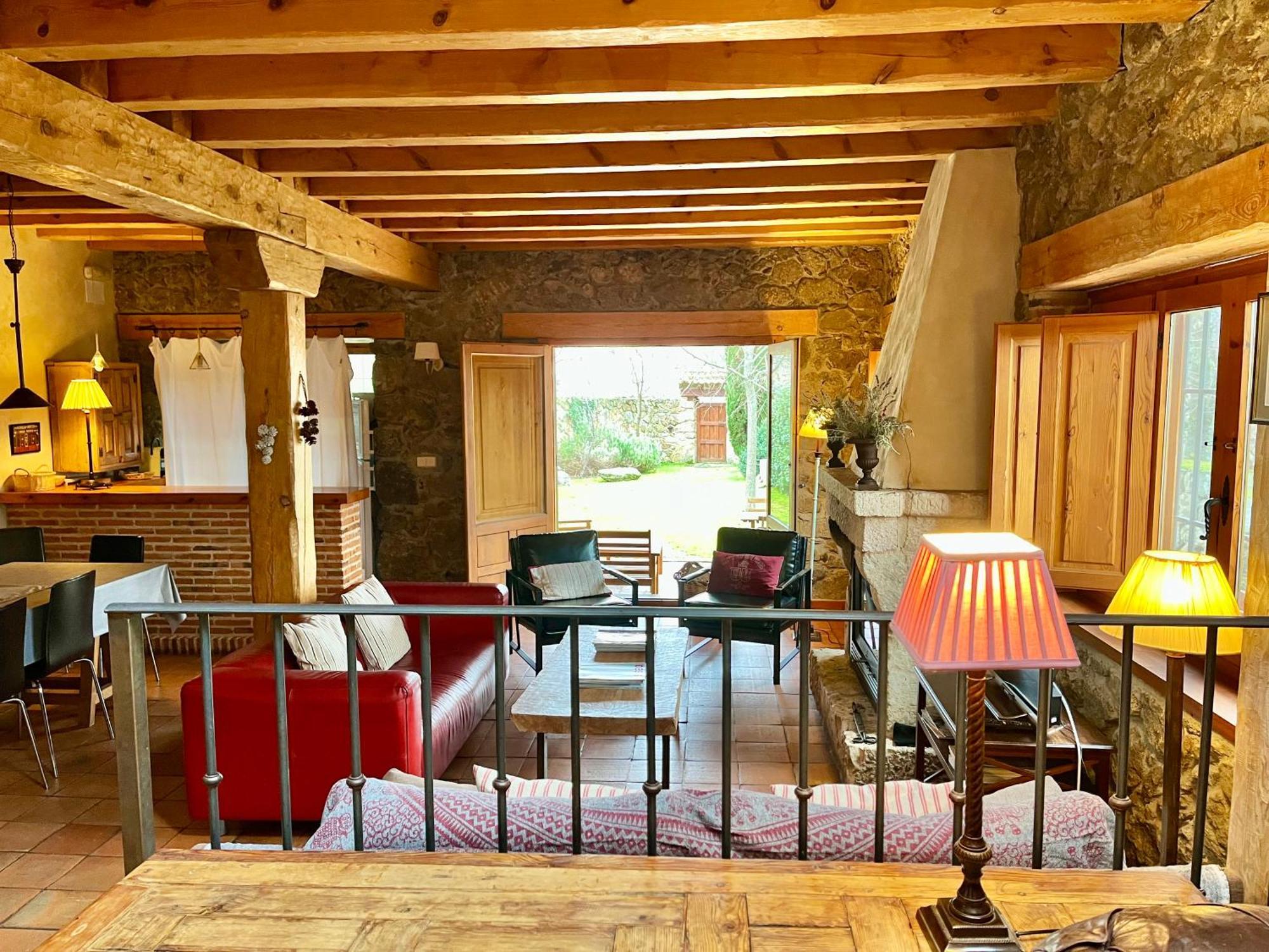 Гостевой дом Saltus Alvus, Espectacular Conjunto Rural En Sotosalbos, 10Min De Segovia Экстерьер фото