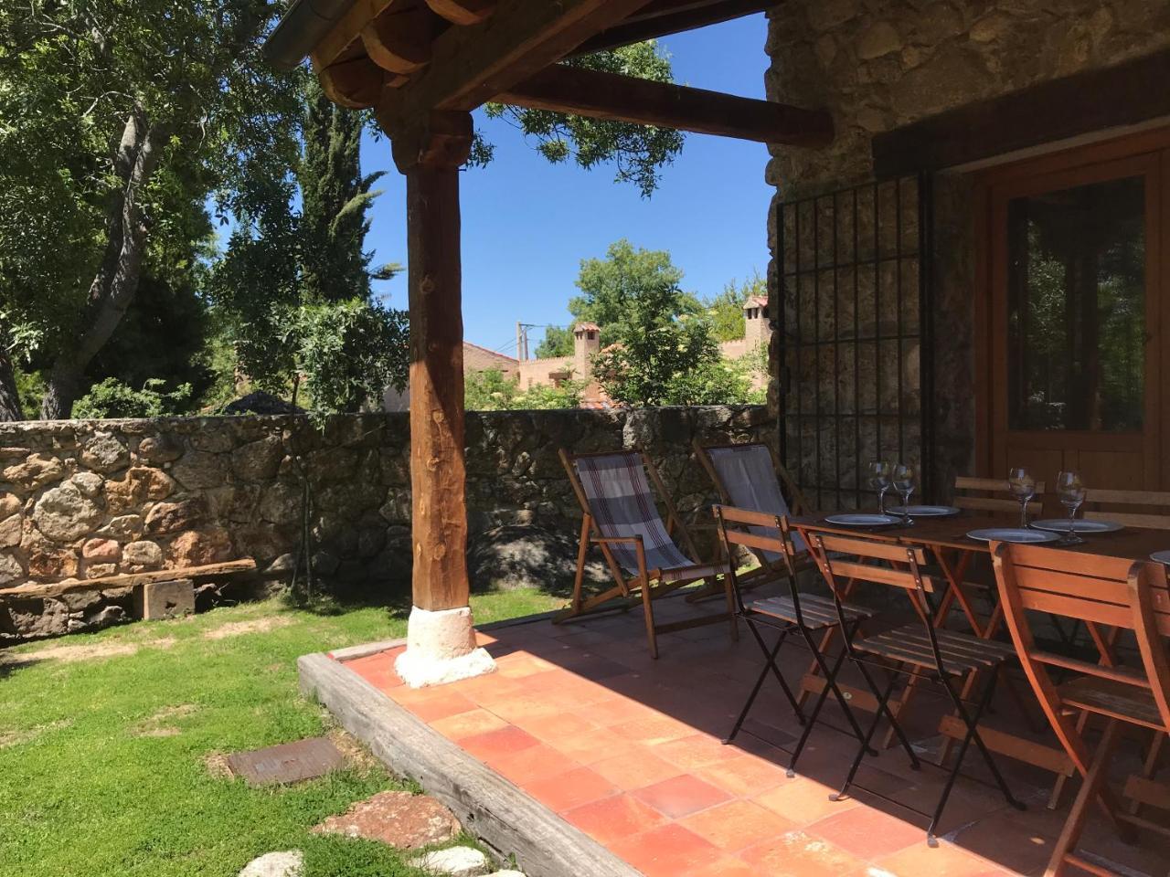 Гостевой дом Saltus Alvus, Espectacular Conjunto Rural En Sotosalbos, 10Min De Segovia Экстерьер фото